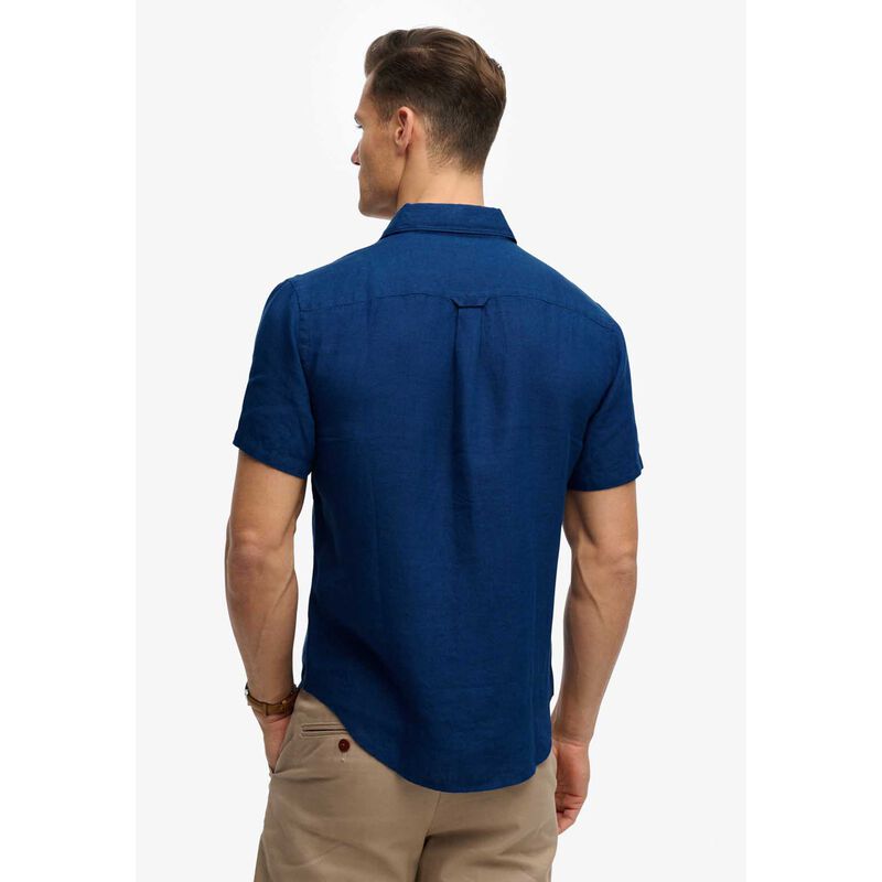 Superdry Riviera Short Sleeve Linen Shirt image number 1